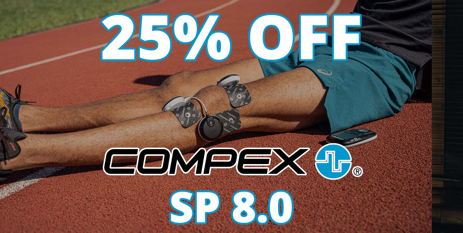 25% Off Compex Sp 8.0