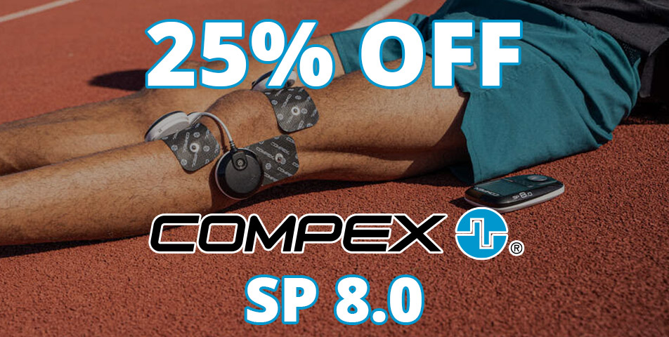 25% Off Compex Sp 8.0