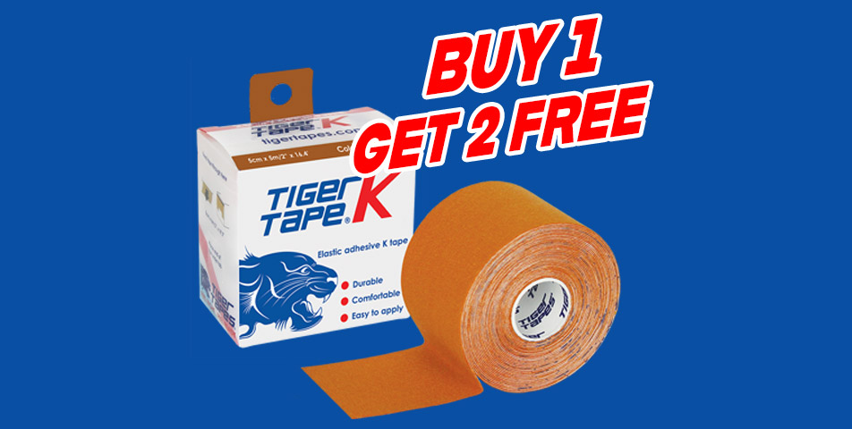 Buy 1 Get 2 Free - Tiger K Tape Light Brown