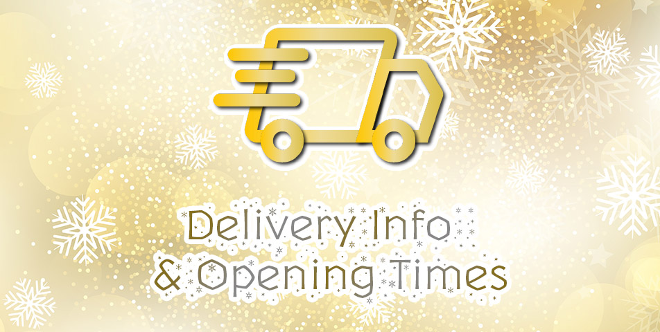 Christmas 2025 Delivery and Opening Times