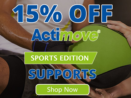 15% OFF Actimove Sports Edition Supports