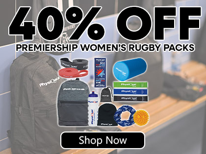 40% OFF Premiership Women's Rugby Recovery Packs
