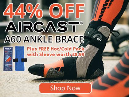 44% OFF Aircast A60 Ankle Brace + Free Hot/Cold Pack with Sleeve 