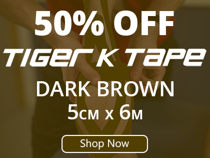 50% Off Tiger K Tape Dark Brown