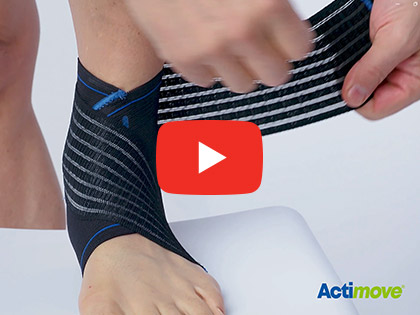 How to Apply | Actimove Sports Edition Ankle Support Elastic Wrap Around