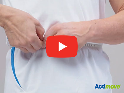 Actimove Sports Edition - Back Support - Application and How To Measure Video