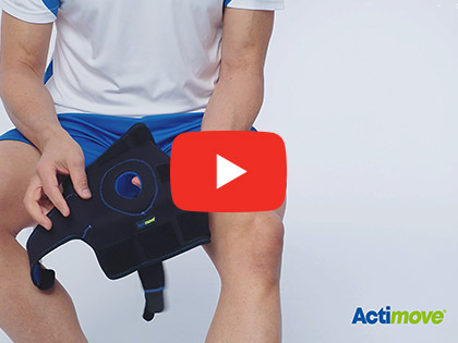 How To Apply | Actimove Sports Edition Knee Support Open Patella Adjustable
