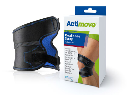 Actimove® Sports Edition Adjustable Dual Knee Strap