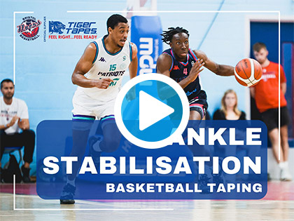 Bristol Flyers - Ankle Stabilisation Taping for Basketball