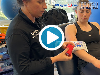 Instant Ice Pack Application | British Athletics x Physique
