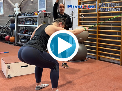Shoulder Activation with Resistance Power Bands | British Athletics x Physique