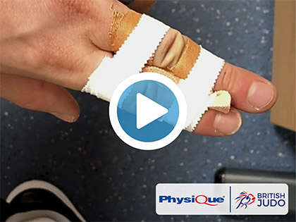 Buddy Finger Taping Tutorial with British Judo Part 1