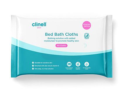 Clinell Body Care Wipes Pack of 60