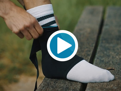 How to Fit Compex Activ'® Ankle+ Support