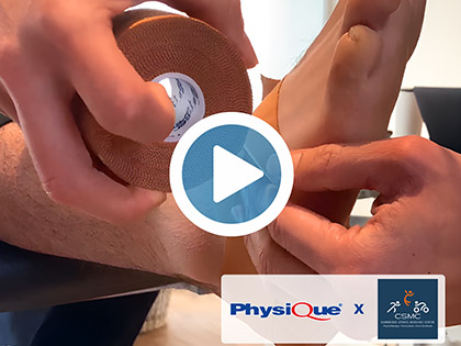 Quick Ankle Taping Alternative with Cambridge Sports Medicine Centre