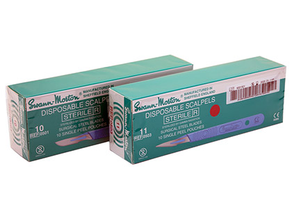 Swann-Morton Disposable Scalpels Pack of 10