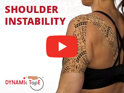 Dynamic Tape for Shoulder Instability