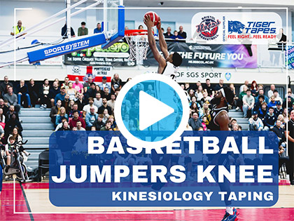 Bristol Flyers - Kinesiology Taping for Jumpers Knee