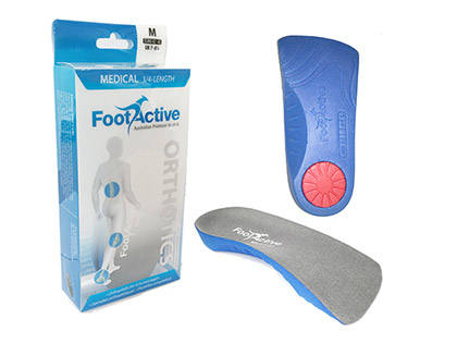 FootActive® Medical 3/4 Length Orthotics