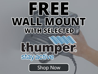 FREE Wall Mount with selected Thumpers!