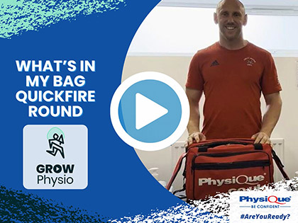 Grow Physio - What's In My Bag Quickfire Round