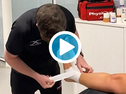 Hartpury Sport - Ankle Taping Techniques
