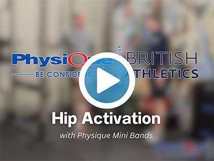 British Athletics - Hip Activation with Mini Bands