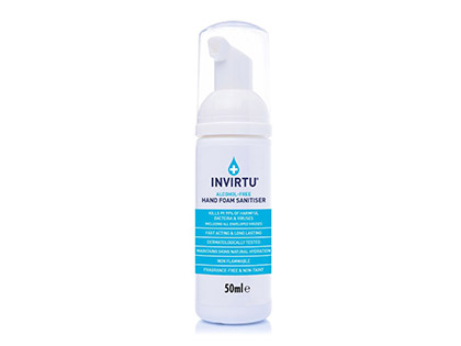 INVIRTU Alcohol-Free Hand Foam Sanitiser
