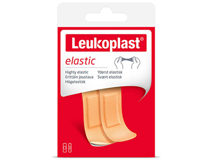 Leukoplast® Elastic Plasters 2 Sizes Pack of 20