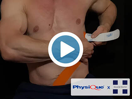 Abdominals K Taping with Muscle Doctor