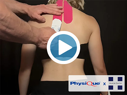 K Taping for Neck Pain with Muscle Doctor