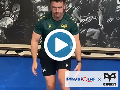 Force Absorption Exercises with Ospreys Rugby