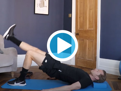 Physique Golf Exercises | Improving Trunk, Leg & Glute Muscles With Bridge