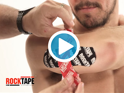 RockTape - Kinesiology Tape Instruction - Triceps