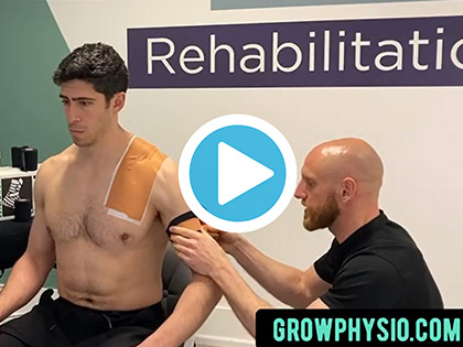 Tiger Tapes | Shoulder Stability Strapping by Grow Physio