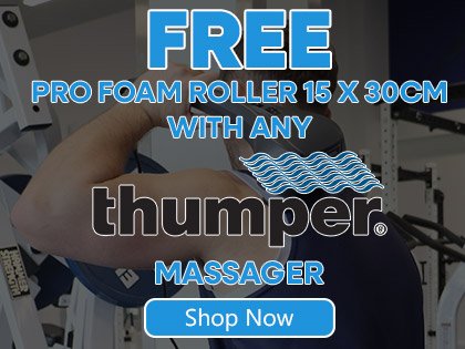 Free Foam Roller with Thumper Massagers