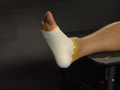 Preventative & Post Injury Taping: Foot