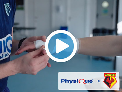 Football Wrist and Thumb Strapping with Watford FC