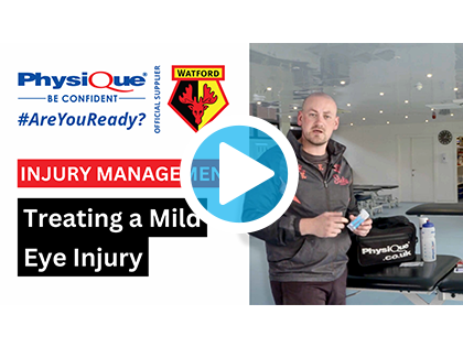 Watford FC | Injury Management – Treating a Mild Eye Injury