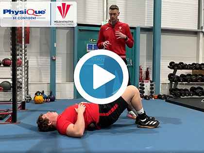 Muscle Release for Lower Back - Welsh Athletics Injury Exercises Series