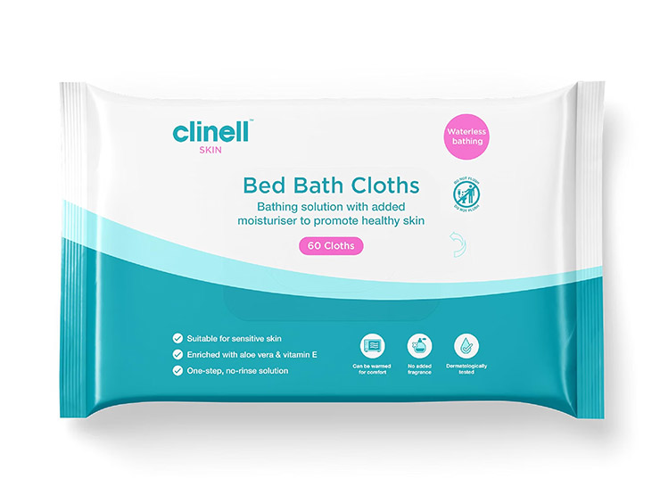 Clinell Body Care Wipes Pack of 60
