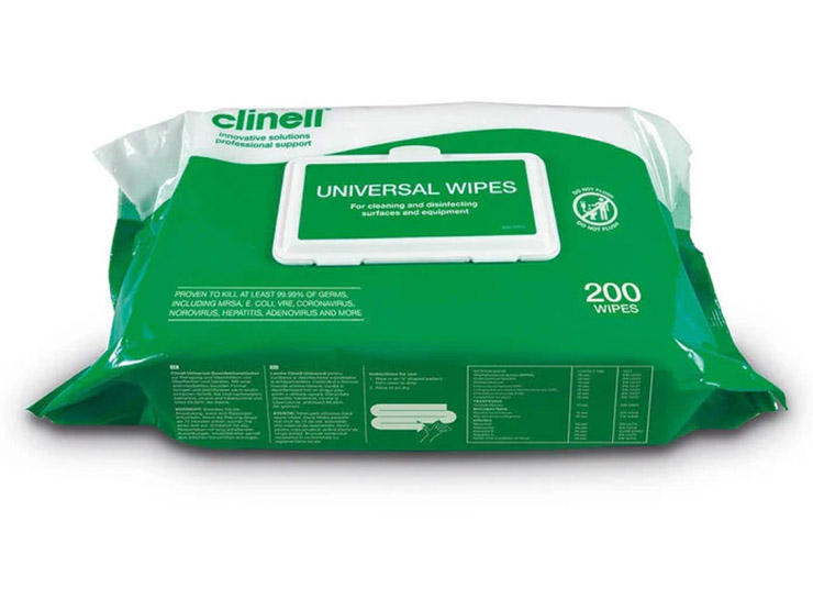 Clinell Universal Sanitising Wipes