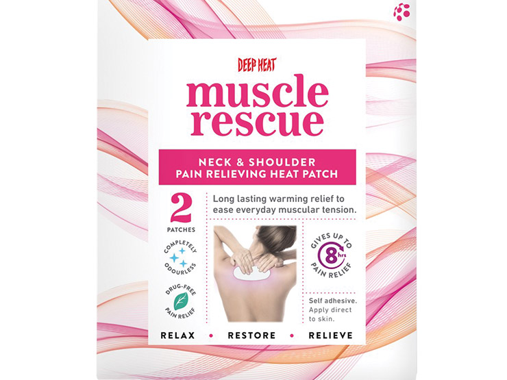 Deep Heat Muscle Rescue Neck & Shoulder Heat Patch