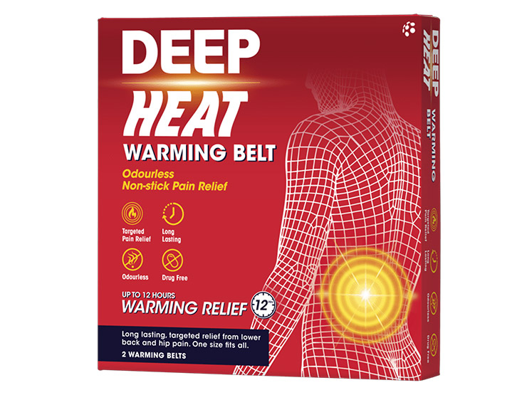 Deep Heat Warming Belt Pack of 2