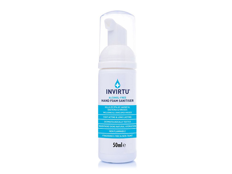 INVIRTU Alcohol-Free Hand Foam Sanitiser
