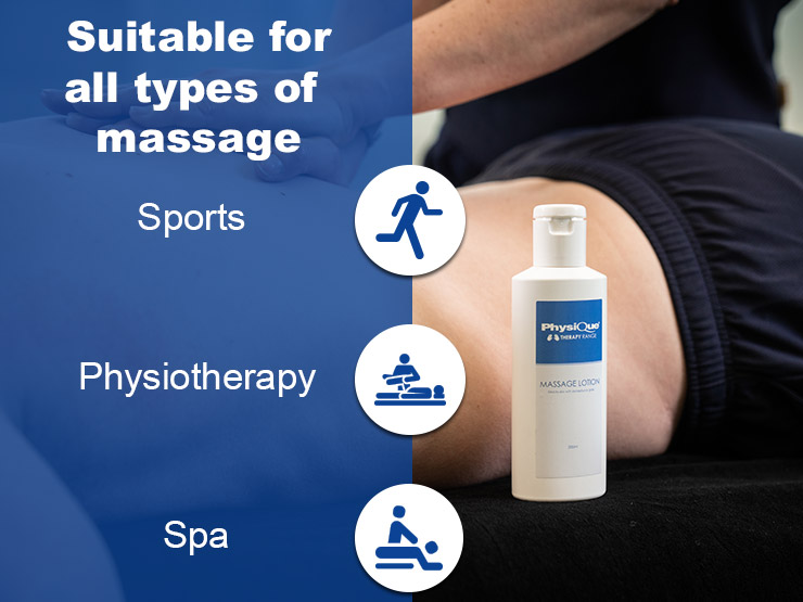 Massage Lotion infographic