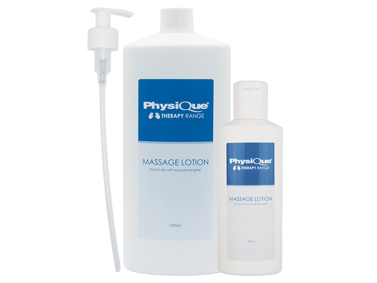 Massage lotion application