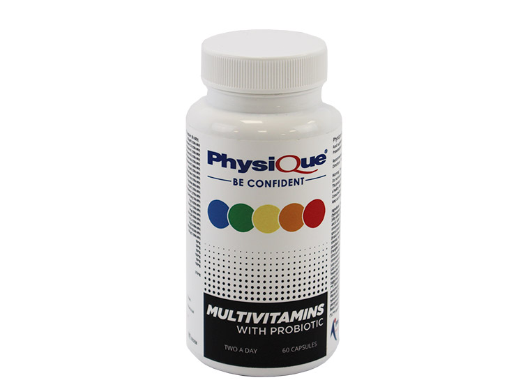 Physique Multivitamins with Probiotic 60 Capsules