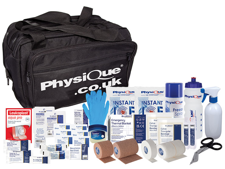 Sports First Aid Bag Black