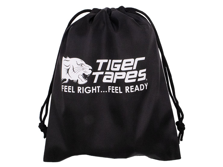 Tiger Tapes Drawstring Bag